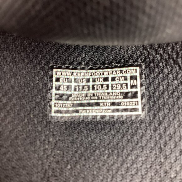 Keen Targhee IIl Mid Mens 11.5 Waterproof Leather Lace Up Hiking Boots Brown - Picture 11 of 15